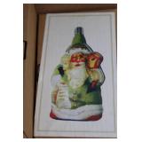 Set of 12 Handpainted Glass Christmas Ornaments