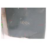 Set of 4 Lenox Holiday Highball Glasses with Gold Trim