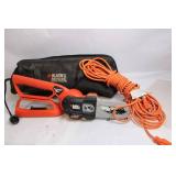 Black & Decker Alligator Lopper Chainsaw with Carrying Case and Extension Cord