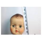 Vintage Baby Doll in Teddy Bear Pajamas