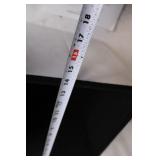 White Foldable Storage Ottoman with Cushion