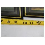 Set of 3 Framed Lighthouse Paintings