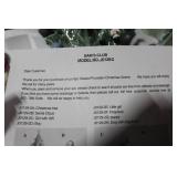 8pc Glazed Porcelain Christmas Scene Set