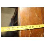 Vintage Wooden Storage Cabinet with Shelf