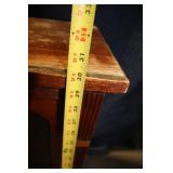 Vintage Wooden Storage Cabinet with Shelf