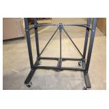 Adjustable Folding Presentation Stand with Wheels