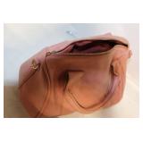 Rampage Pink Handbag with Woven Stitch Design