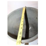 Vintage Decorative Pottery Plant Pot with Leaf Design