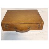 Vintage Grumbacher Wooden Artist Paint Box with Compartments