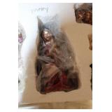 Nativity Scene with 10 Figurines and Stable