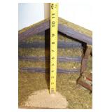 Nativity Scene with 10 Figurines and Stable