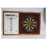 Budweiser Dartboard with Cricketeer Scoreboard Set