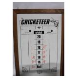 Budweiser Dartboard with Cricketeer Scoreboard Set