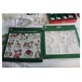 Collection of Christmas Decorations and Ornaments