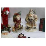 Collection of Christmas Decorations and Ornaments