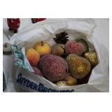 Collection of Christmas Decorations and Ornaments