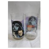 Set of Vintage Star Wars Collectible Glasses