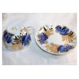 Collection of 20 Vintage Teacups and Saucers - Tremont, Satsuki, Noritake