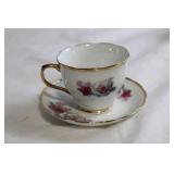 Collection of 20 Vintage Teacups and Saucers - Tremont, Satsuki, Noritake