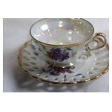 Collection of 20 Vintage Teacups and Saucers - Tremont, Satsuki, Noritake