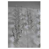 Collection of 26 Glass Goblets and Coupes