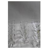 Collection of 26 Glass Goblets and Coupes