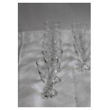 Collection of 26 Glass Goblets and Coupes