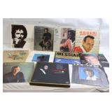 Collection of 11 Vintage Vinyl Records Featuring Tom Jones, Nat King Cole, and More