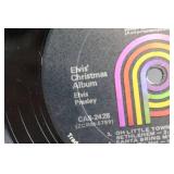 Elvis Presley Vinyl Record Collection: Christmas Album and 