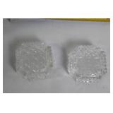 Vintage Crystal DÃ©cor Collection Including Bell, Vases, and Ashtrays