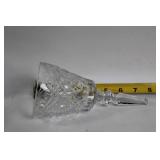 Vintage Crystal DÃ©cor Collection Including Bell, Vases, and Ashtrays