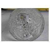 Vintage Crystal DÃ©cor Collection Including Bell, Vases, and Ashtrays