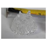 Vintage Crystal DÃ©cor Collection Including Bell, Vases, and Ashtrays