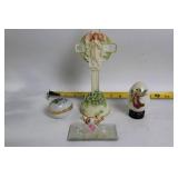 Seraphim Classics Celtic Cross and Angel Decor Set