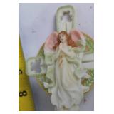 Seraphim Classics Celtic Cross and Angel Decor Set