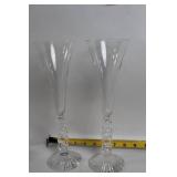 Collection of Crystal Glasses and a Bell - Oneida and Decorative Pieces