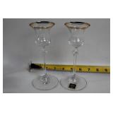 Collection of Crystal Glasses and a Bell - Oneida and Decorative Pieces