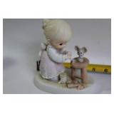 Collection of 9 Precious Moments Figurines