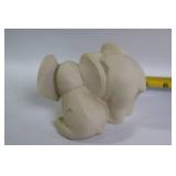 Collection of Elephant Figurines and Trinket Box