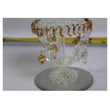 Collection of Elephant Figurines and Trinket Box