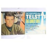 Set of 3 Vintage Vinyl Records: Rick Nelson, The Ventures, Jim Reeves