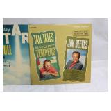 Set of 3 Vintage Vinyl Records: Rick Nelson, The Ventures, Jim Reeves