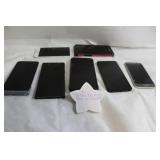 Electronics Lot: Canon Camcorder, iPod, Smartphones, Amazon Echo Dots