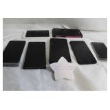 Electronics Lot: Canon Camcorder, iPod, Smartphones, Amazon Echo Dots