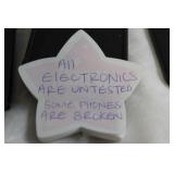 Electronics Lot: Canon Camcorder, iPod, Smartphones, Amazon Echo Dots