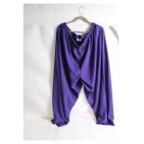 Anthony Richards Purple Elastic Waist Pants