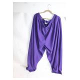 Anthony Richards Purple Elastic Waist Pants