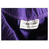 Anthony Richards Purple Elastic Waist Pants