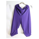Anthony Richards Purple Elastic Waist Pants