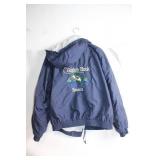 XL Tri-Mountain Jacket with Golden Hook Bassers Embroidery